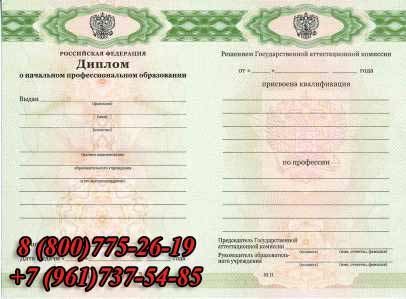 diplom ptu 2011-2014 купить в Москве